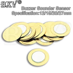 20PCS Piezoelectric Buzzer Elements - Versatile Sounder Sensor Discs (27MM 20PCS)