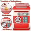 Large Electronic Money Coin Banks with Password Protection, Automatic Paper Money Scroll Saving Box, Great Gift for Kids Age 3+ 2
