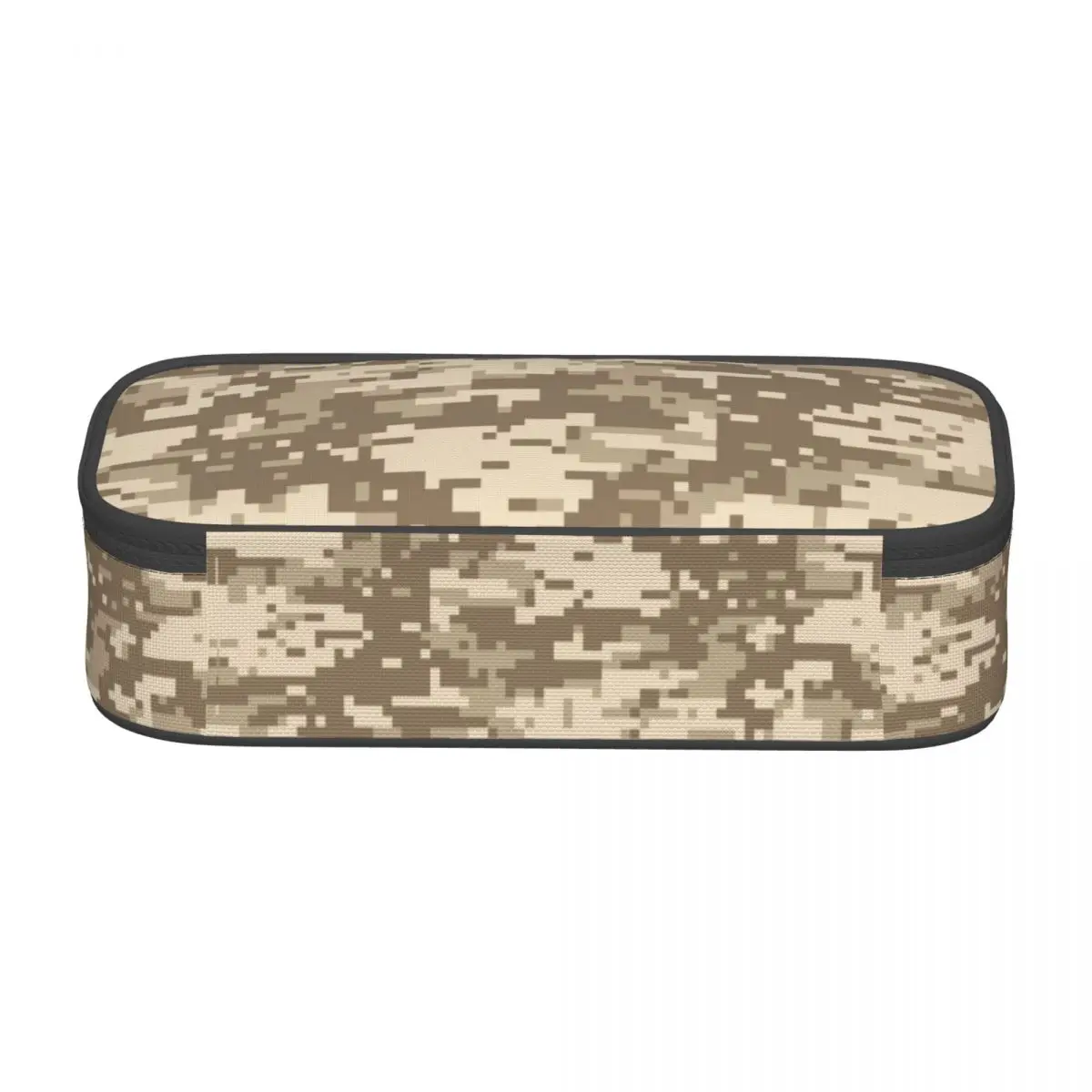 Desert Digital Camo Pencil Case for Girls Boys Large Capacity Multicam Military Camouflage Pen Box Bag Stationery