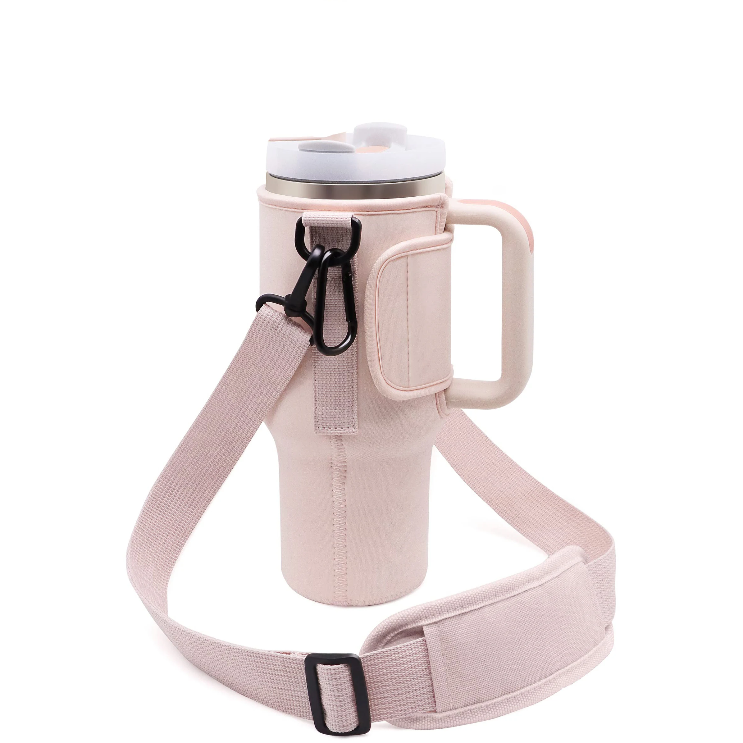 Accessoire Randonnée Camping Sac Porte-Bouteille Néoprène Pour Stanley 40 Oz - Bandoulière Réglable Mousqueton Couvercle Paille - Rando/Camping Accessoire Randonnée Camping Sac Porte-Bouteille Néoprène Pour Stanley 40 Oz - Bandoulière Réglable Mousqueton Couvercle Paille - Rando/Camping