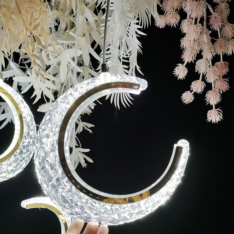 BERTH Modern Wedding Pendant Lamp Festival Lights Atmosphere LED Light For Party Stage Background Decorationnd