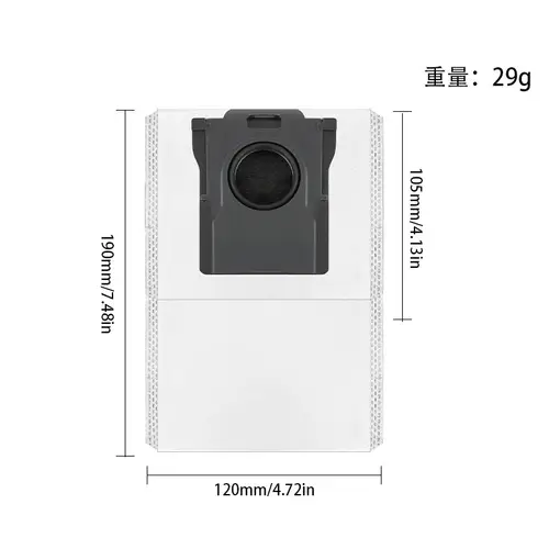 Dreame X40 Ultra / X40 Pro Robot Vacuum Spare Parts Main Side Brushes Mop Cloths HEPA Filters Dust Bags Accessories - Image 6