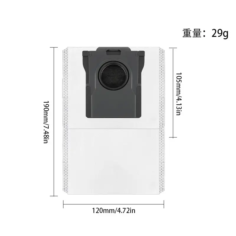 Dreame X40 Ultra / X40 Pro Robot Vacuum Spare Parts Main Side Brushes Mop Cloths HEPA Filters Dust Bags Accessories - Image 6