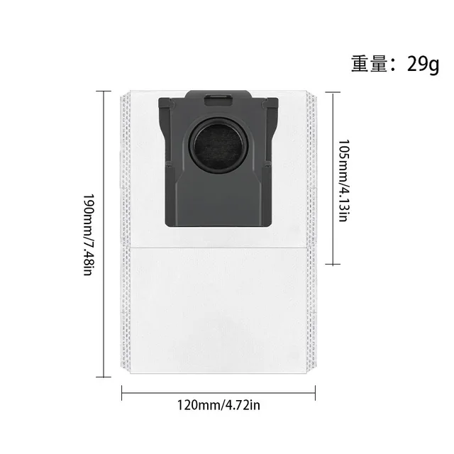 Dreame X40 Ultra / X40 Pro Запасные части для робота-пылесоса Основные боковые щетки Салфетки для швабры HEPA-фильтры Мешки для пыли Аксессуары 6