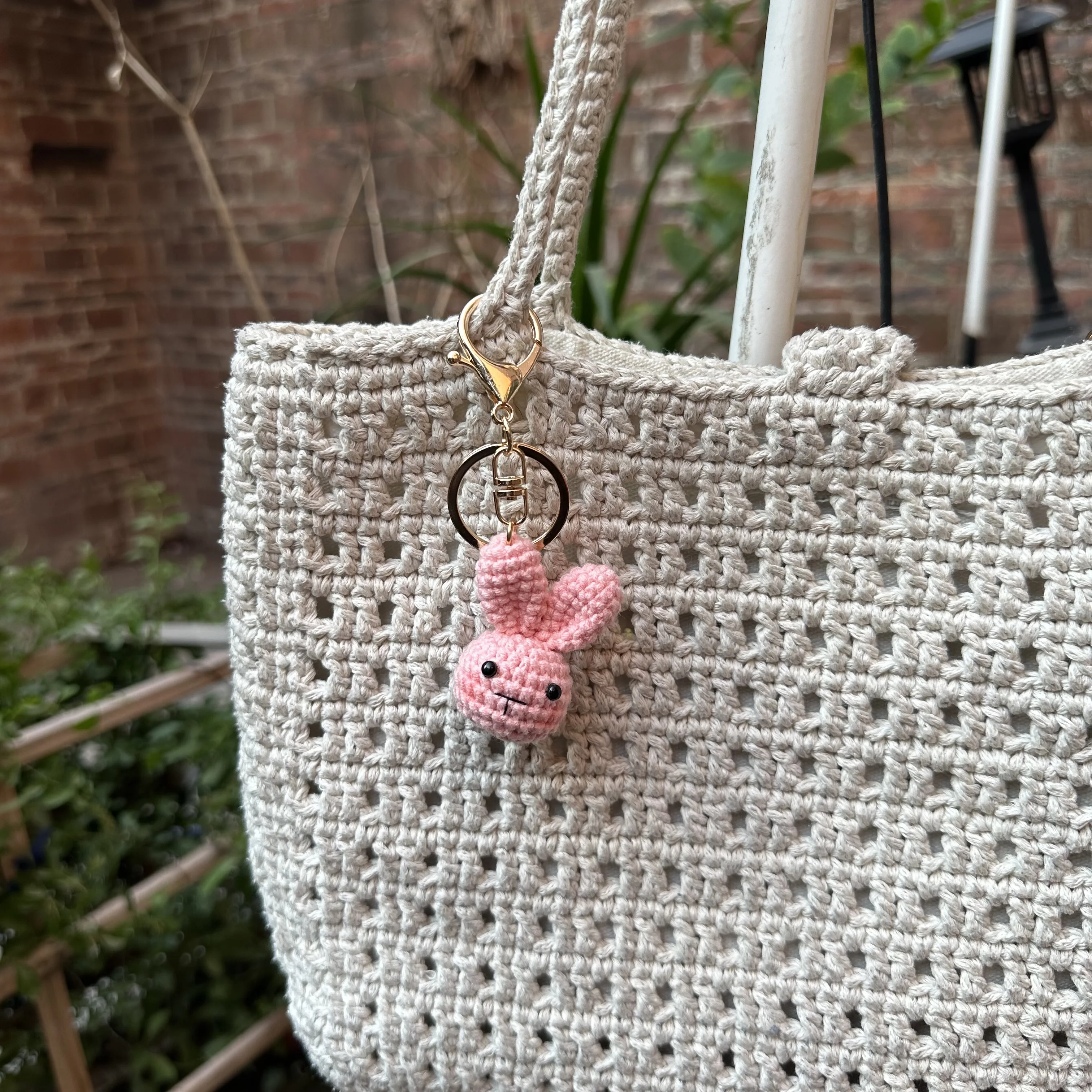 Mini Crochet Animal Keychain – Bunny, Chick, Cat, Dog & More