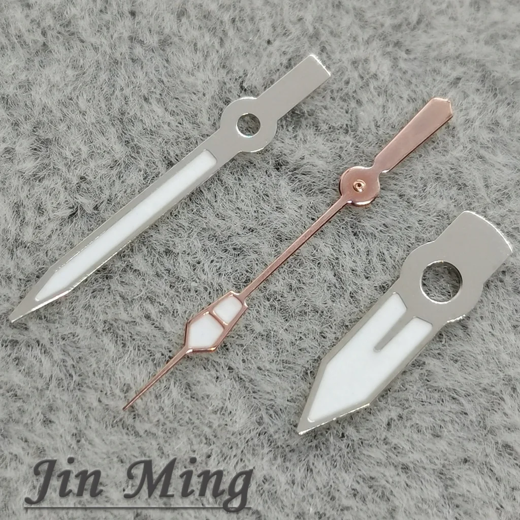 High-Quality Luminous Green and Silver Watch Hands