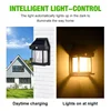 1~4Pcs Outdoor Solar Wall Lamp Waterproof Tungsten Filament Lamp Induction Lamp Household Light Garden Wall Light 3