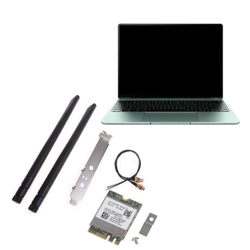 

U75A RTL882CE CB375NF Card 2.4/5.8g BT5.0 1200Mbps WiFi Antenna NGFF