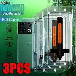 Premium Full Coverage Tempered Glass Screen Protector Set - Anti - Fingerprint, Ultra - Clear, Shatterproof Design (3 Pack) - High Definition