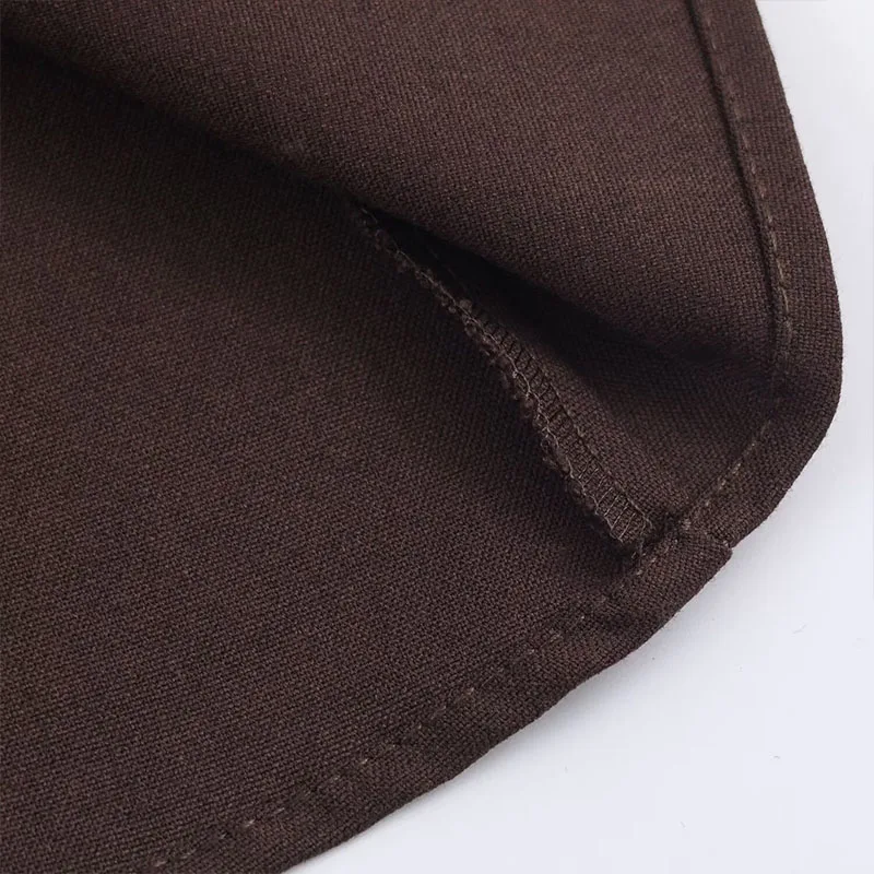 Women's Dress Fall 2025 New Solid Color Long Sleeve Shirt Style A-Pendulum Midi Dresses Belt Decoration Casual Fashion Dress ﻿