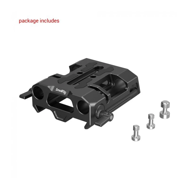 Smallrig Double Pipe Dovetail Groove Quick Mounting Plate Base 15mm Camera Accessories Base Plate 4002