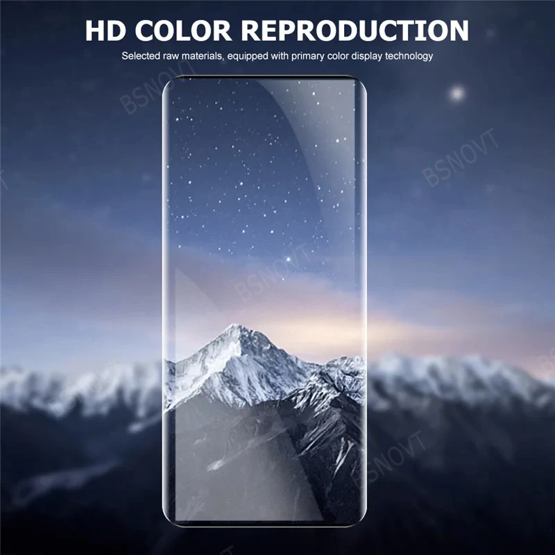 Premium 9H Curved Glass Screen Protector - 1/2PCS Pack