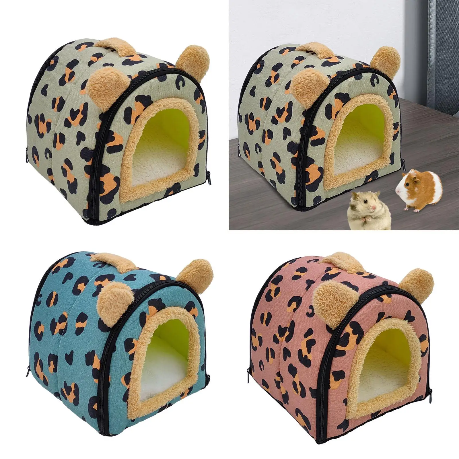 Foldable Pet House Hideaway Suitable for All Seasons Convertible Comfortable Dog Beds Cat Bed with Removable Washable Cushion Foldable Pet House Hideaway Suitable for All Seasons Convertible Comfortable Dog Beds Cat Bed with Removable Washable Cushion