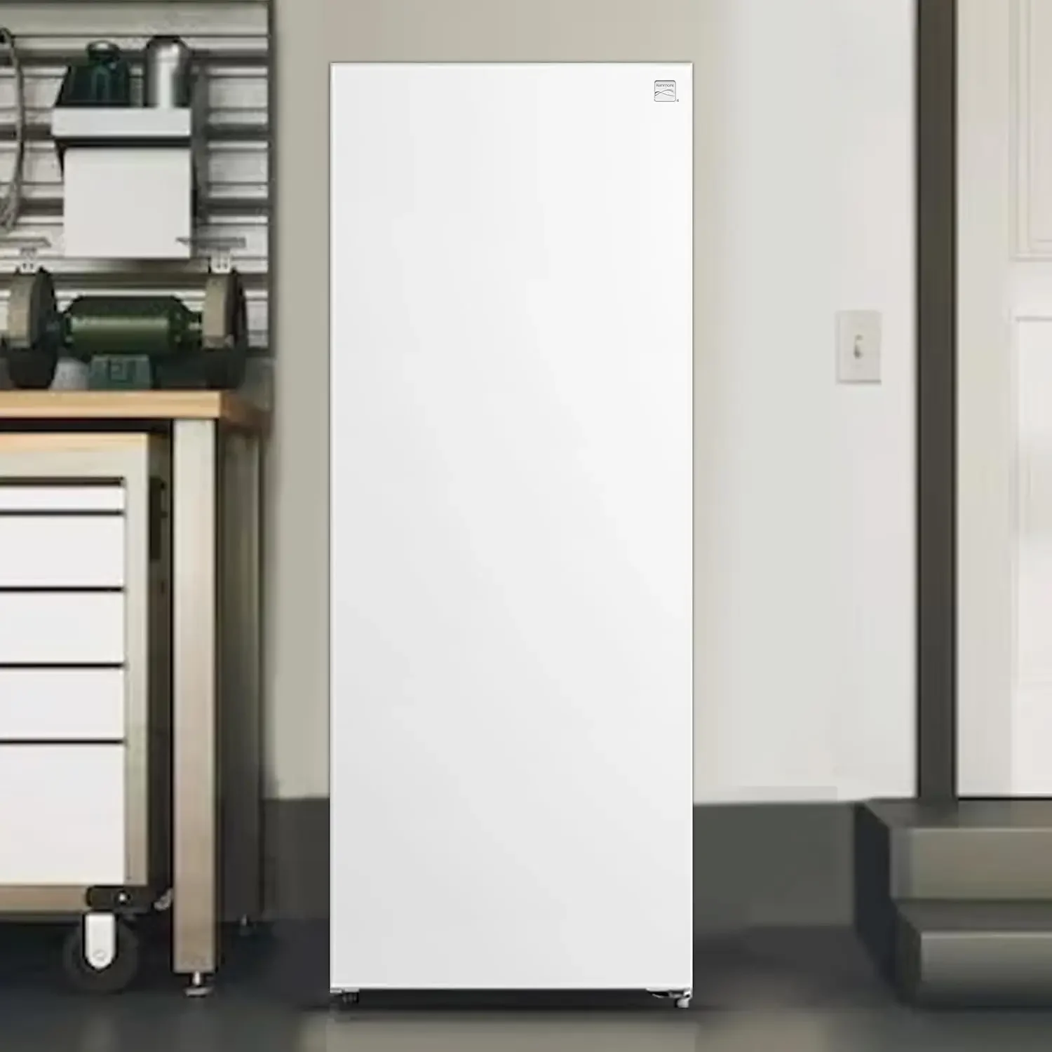 Fully Convertible Freezer/Fridge 7 Cu Ft Chest Freezer Garage-Ready Manual Defrost Large Chest Freezer Chest Deep Freezer Large 2