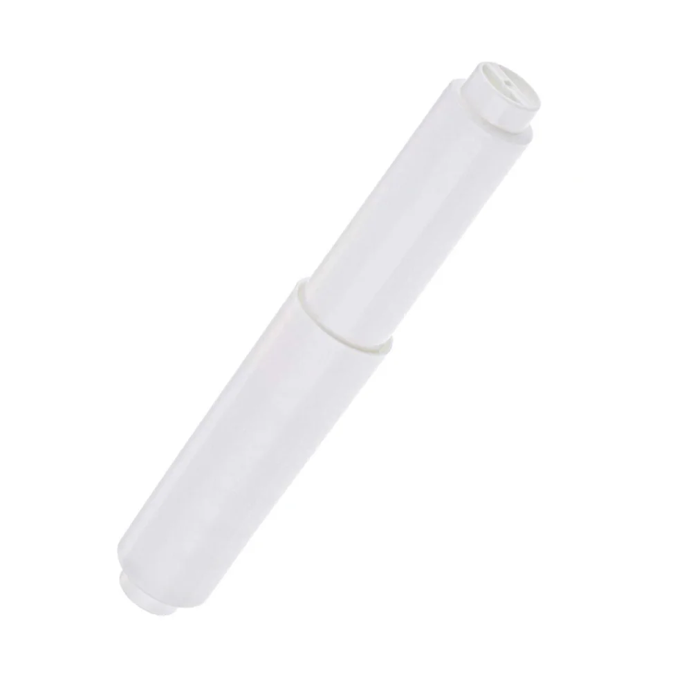 

2 Holder Roller Spring Loaded Roller Replacement for Shower Bathroom White