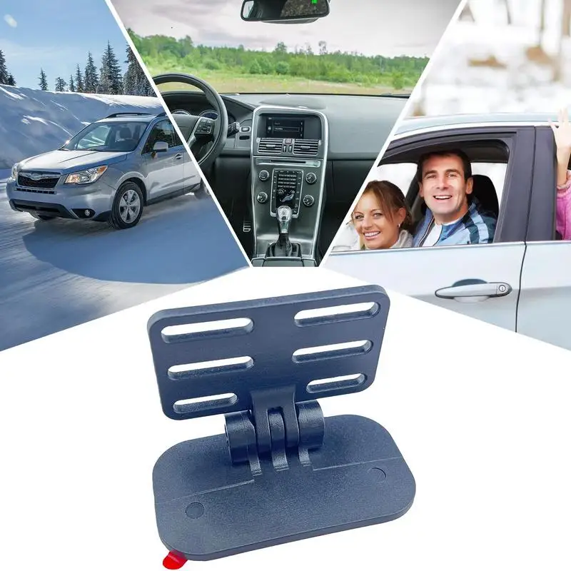 Cam Mirrors Mount Adjustable Rear View Camera Mounting Bracket Camera Car Mount Sticky Mirrors Cam Bracket Back Camera Mounting