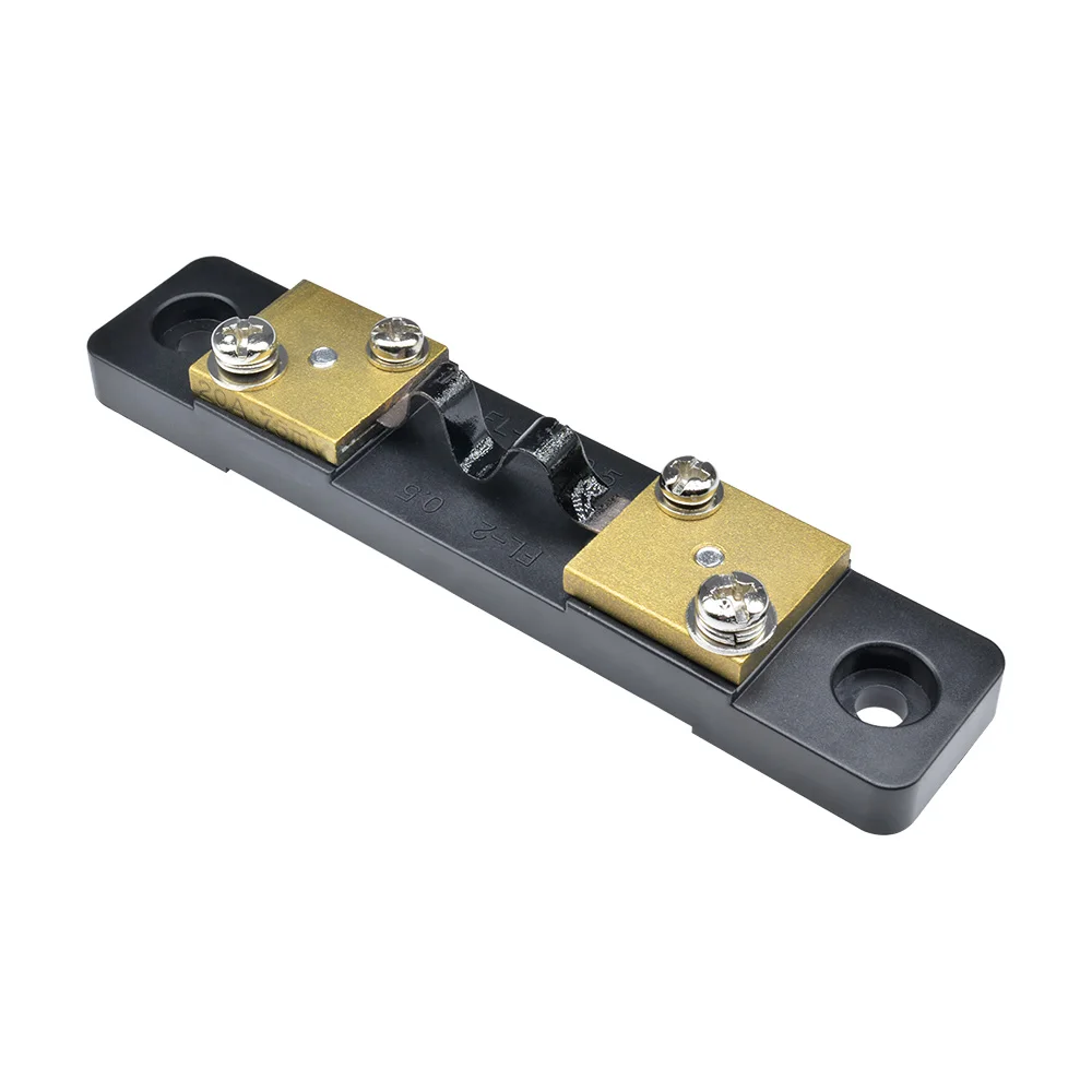 Externer Shunt 10A 20A 30A 50A 100A 200A 75mV Strommesswiderstand Splitter für DC Voltmeter Amperemeter Spannungsmesser – Detail 15
