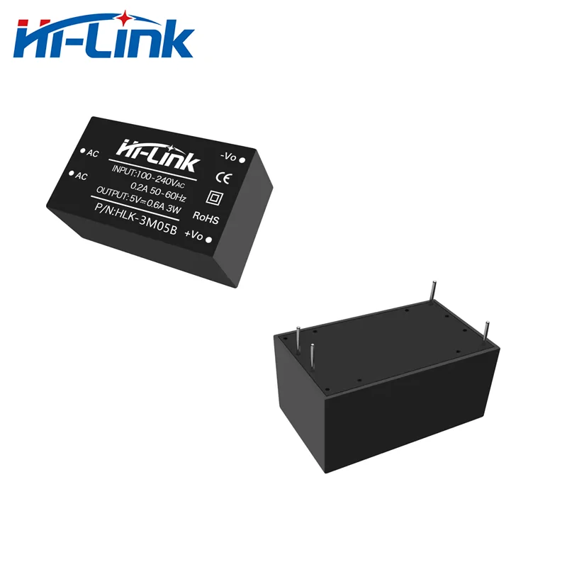 Hi-Link HLK-3M05B New low cost replace HLK-PM01 isolated converter 220V/110V to 3/5/9/12/15/24V switching power supply module