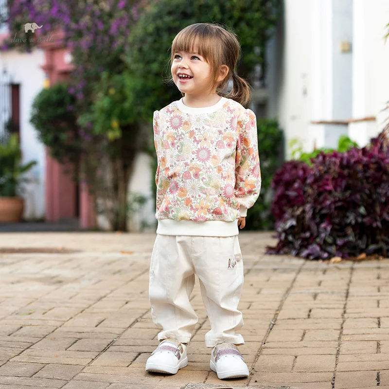 Children Girls Pants Spring Casual Straight Pants