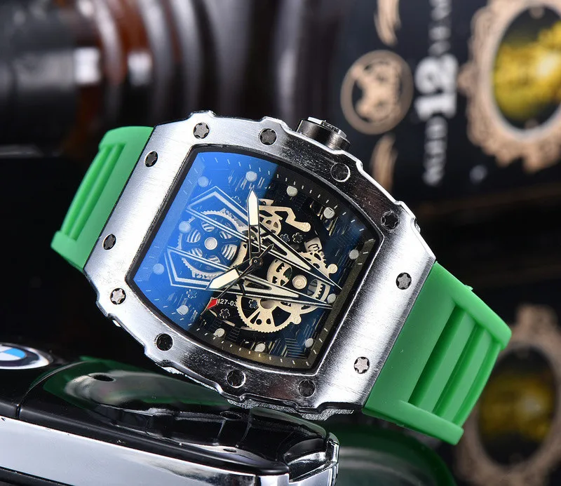 2022 Men's Watch RM Luxury Watches Casual Automatic Calendar Men's Watch Sports Quartz Chronograph 