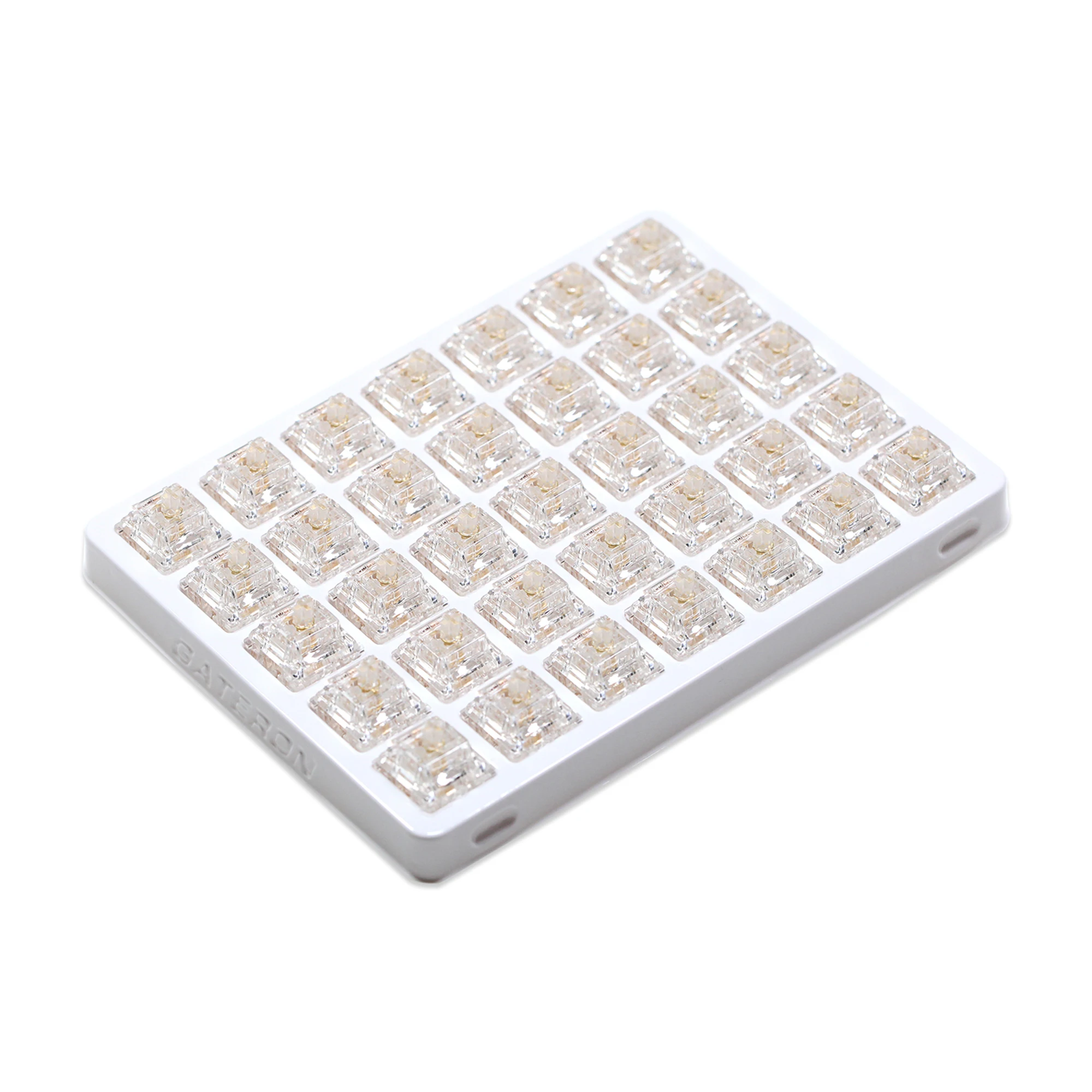 Gateron Pólo Norte 2.0 v2 Interruptor Linear para Teclado Mecânico pc Claro e Transparente Rgb mx Stem 50g 67g 5pin Smd - Imagem 2