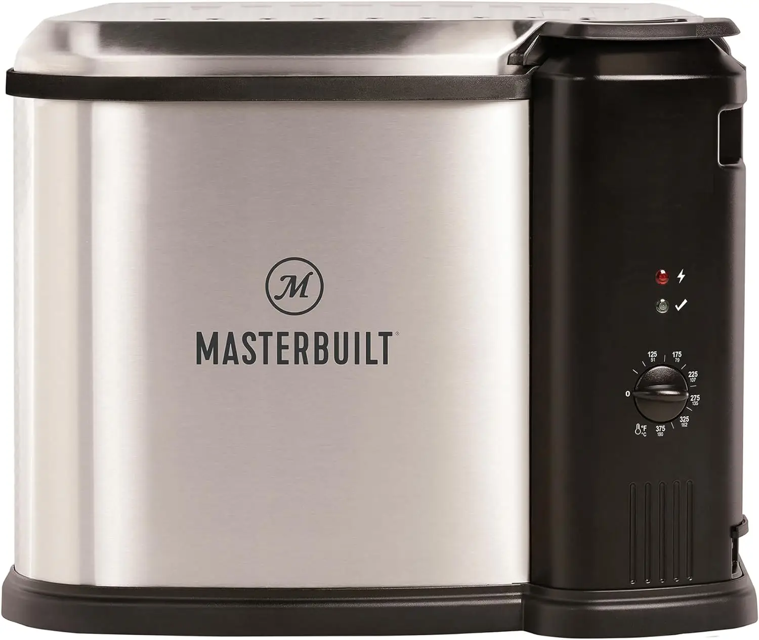 Masterbuilt&reg; 3-in-1 10 Liter XL Electric Fryer, Boiler and Steamer Combination with Drain Basket and Breakaway Safety Cord in St