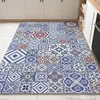 Decoration Kitchen Floor Mat Anti-fouling Oil-proof Waterproof PVC Carpet Easy Clean Balcony Non-slip Soft Rug ковер Tapis 러그 3