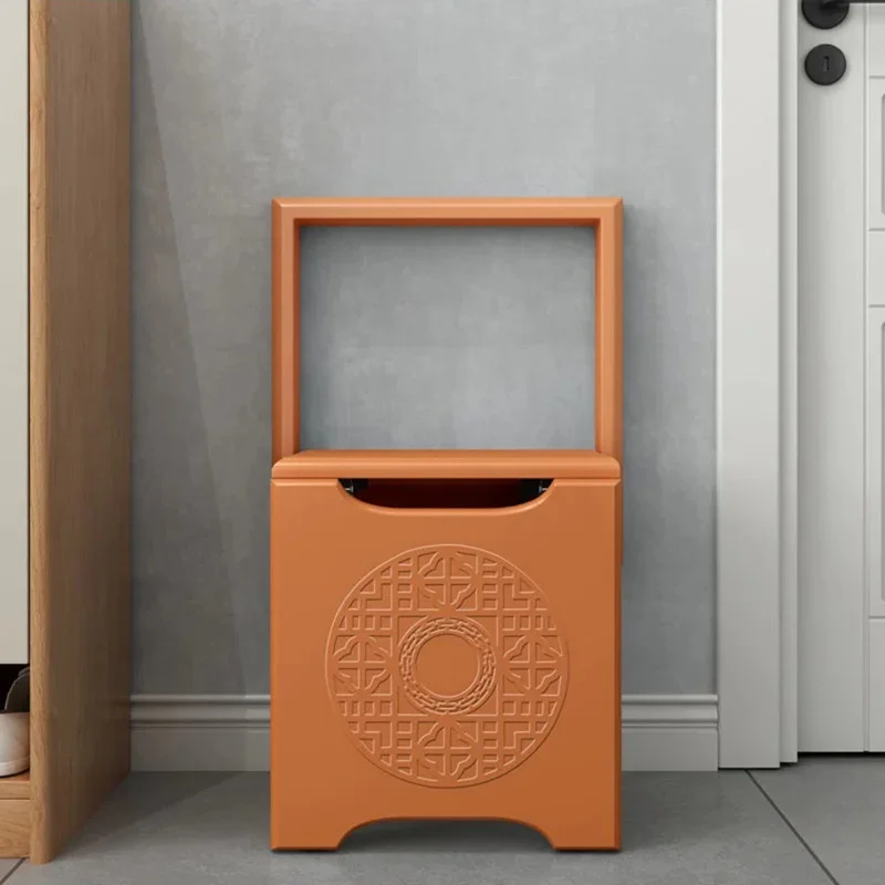 Storage Bathroom Chair Shower Wall Mounted Living Room Shoe Cabinet Stool Accessories Nordic Taburete Plegable Home Furniture