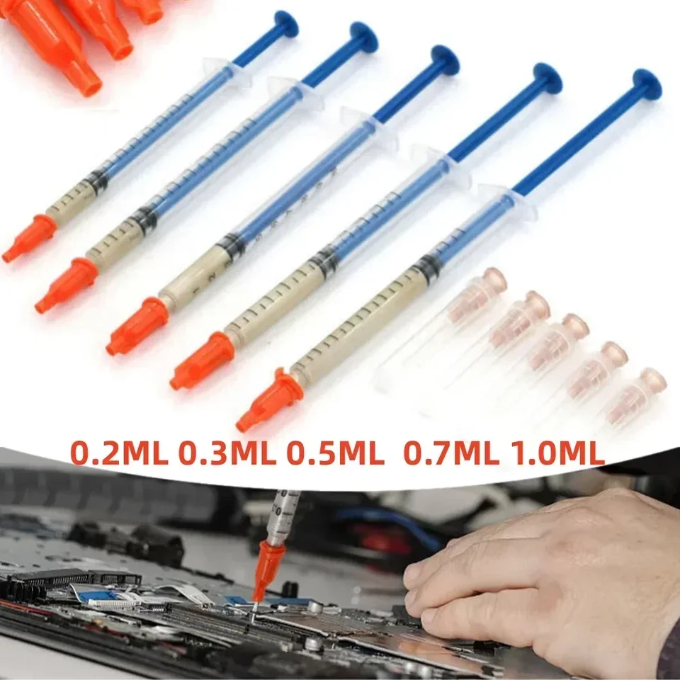 2pc Silver Conductive Glue & Paint – 0.2ml PCB Repair Paste For Electrical Wire Fixes