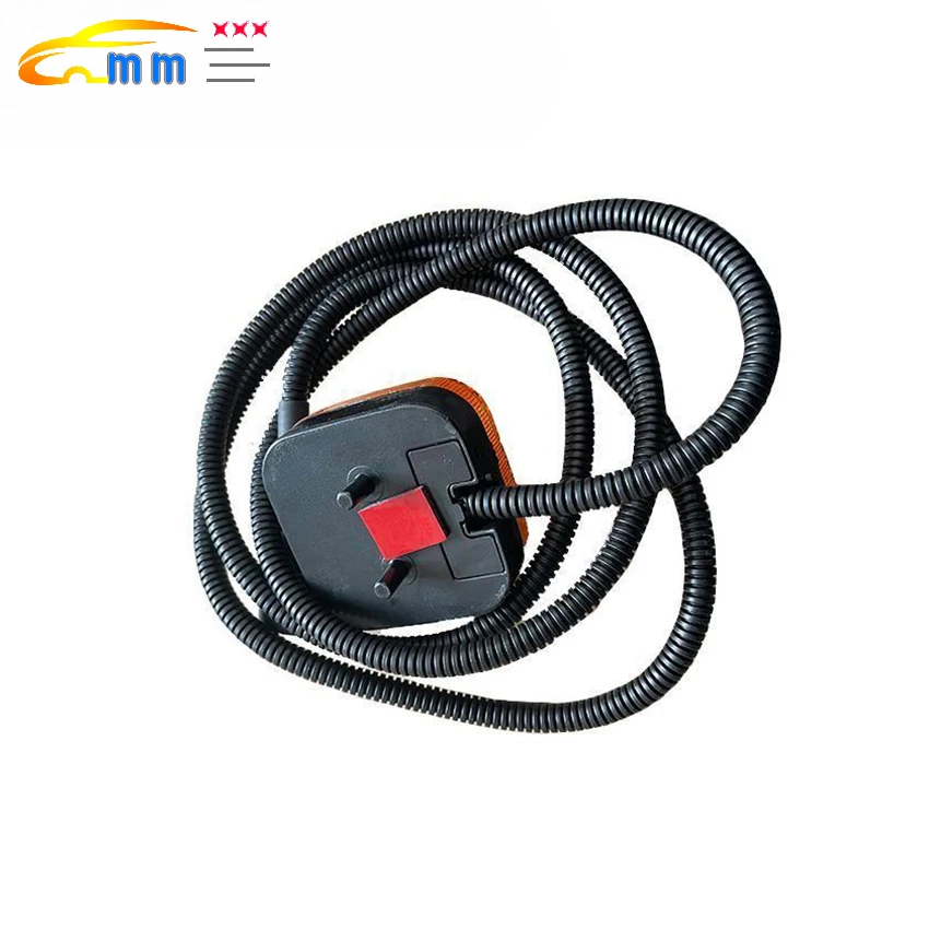 2 Clignotants Latéraux E12 Ambre Pour Camion MAN TGA/TGX/TGS - Références 81253206115 Et 81253206117, 24V, étanches - 10