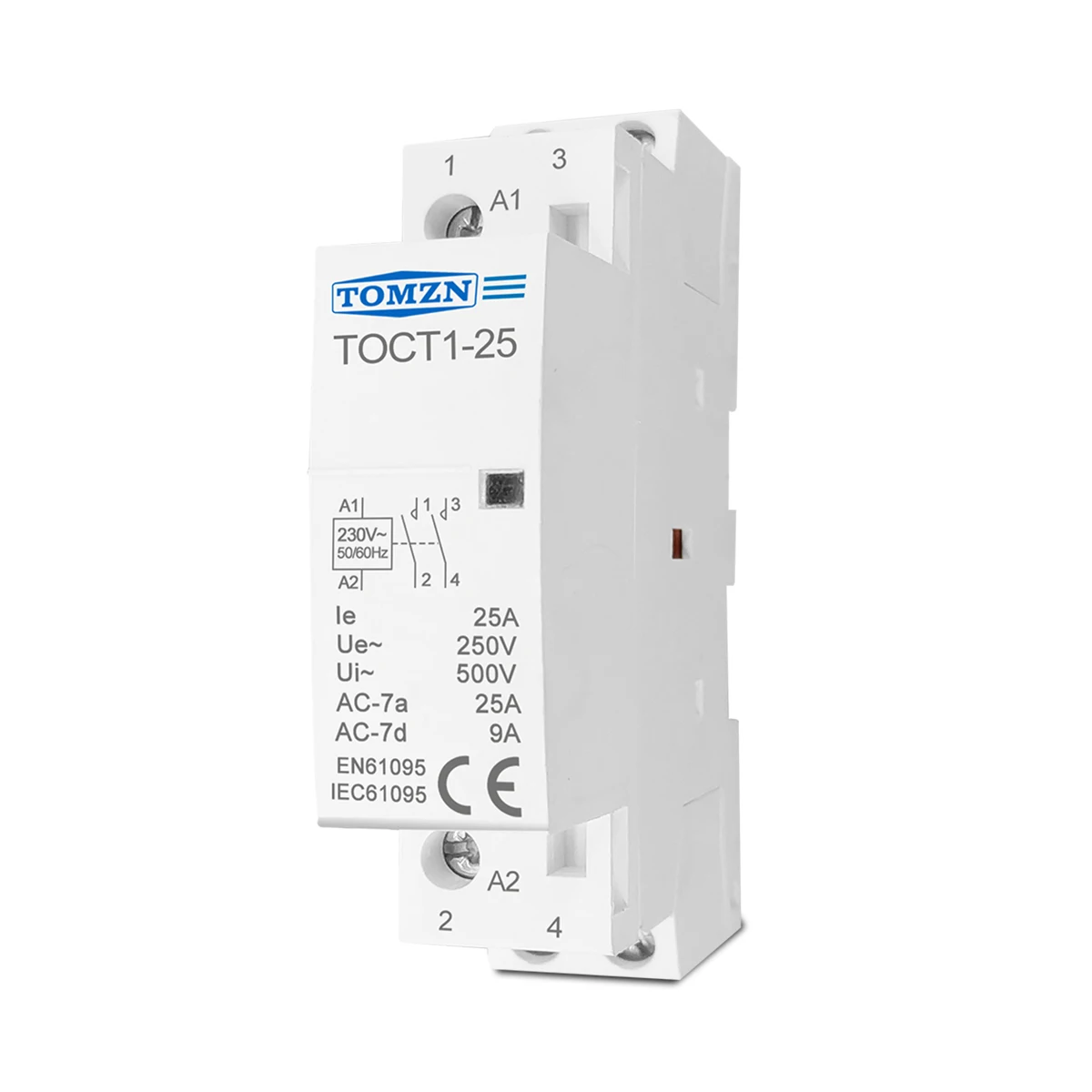 contator modular do trilho ruido 01