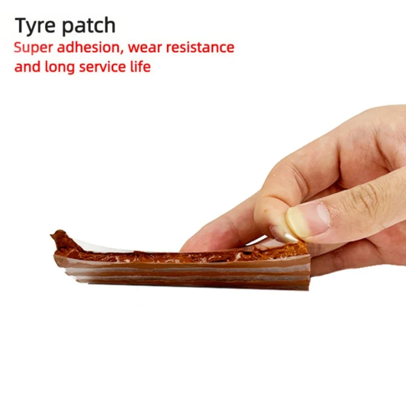 Car Tire Repair Kit Puncture Plug Tools Tyre Puncture Emergency for Universal Tire Strips Stiring Glue Repair Tool Kit