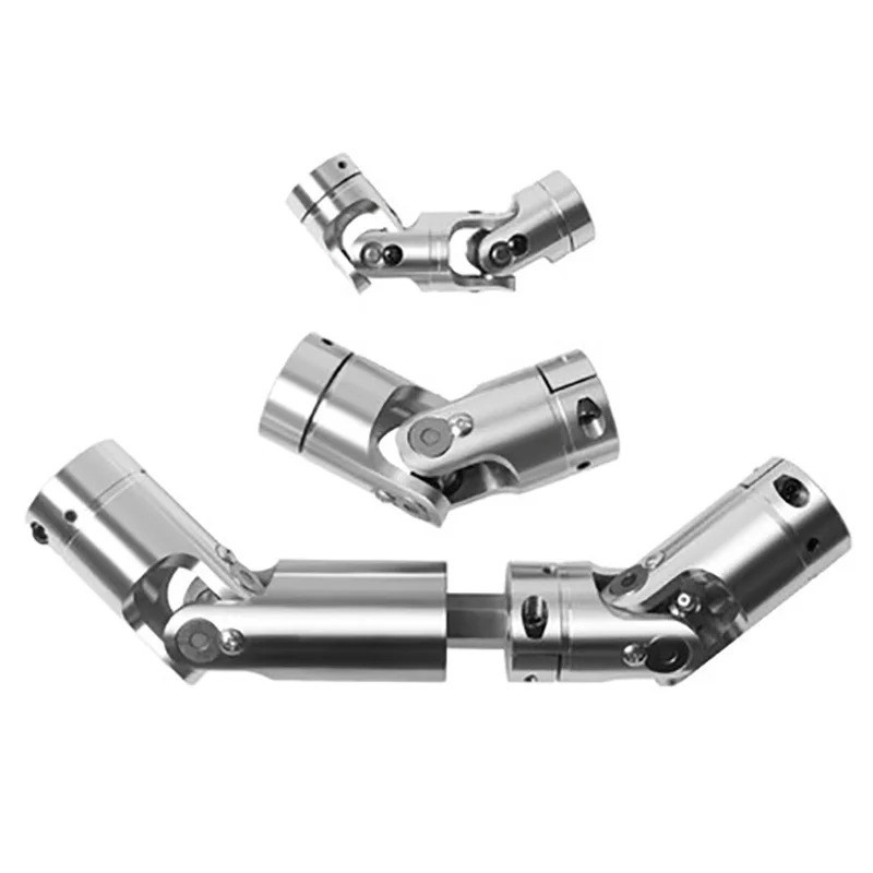HA telescopic universal joint coupling cross needle roller bearing high precision single and double keyway pin cardan joint