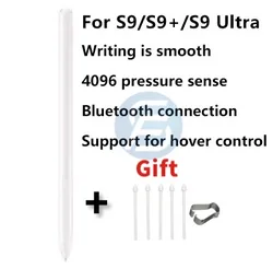 Enhanced Bluetooth Stylus Pen for Samsung Galaxy Tablets (S9 White S Pen)