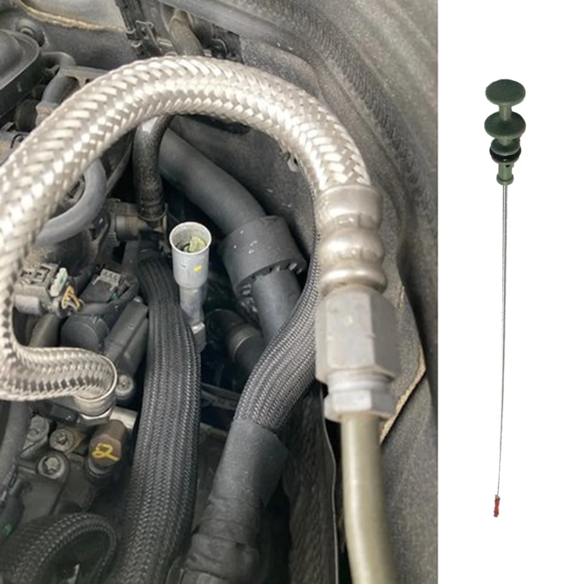 Oil Dipstick for Mercedes-Benz Glk-Klasse X204 W221 W212 W204 S212 2760101872 oil level gauge rod assy