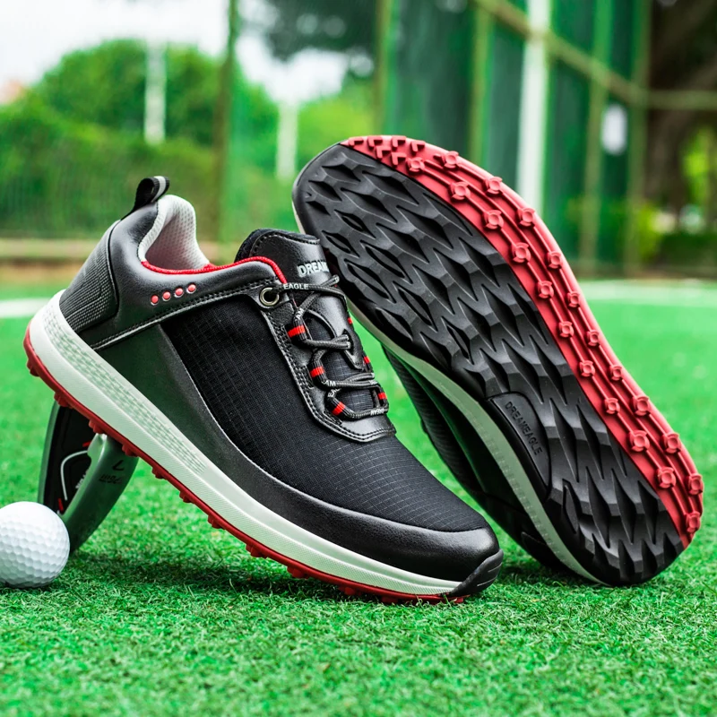 Golf Shoes Men's Classic Professional Golf Shoes Outdoor Training Golf Shoes Men's Casual Sports Shoes Size 39-45