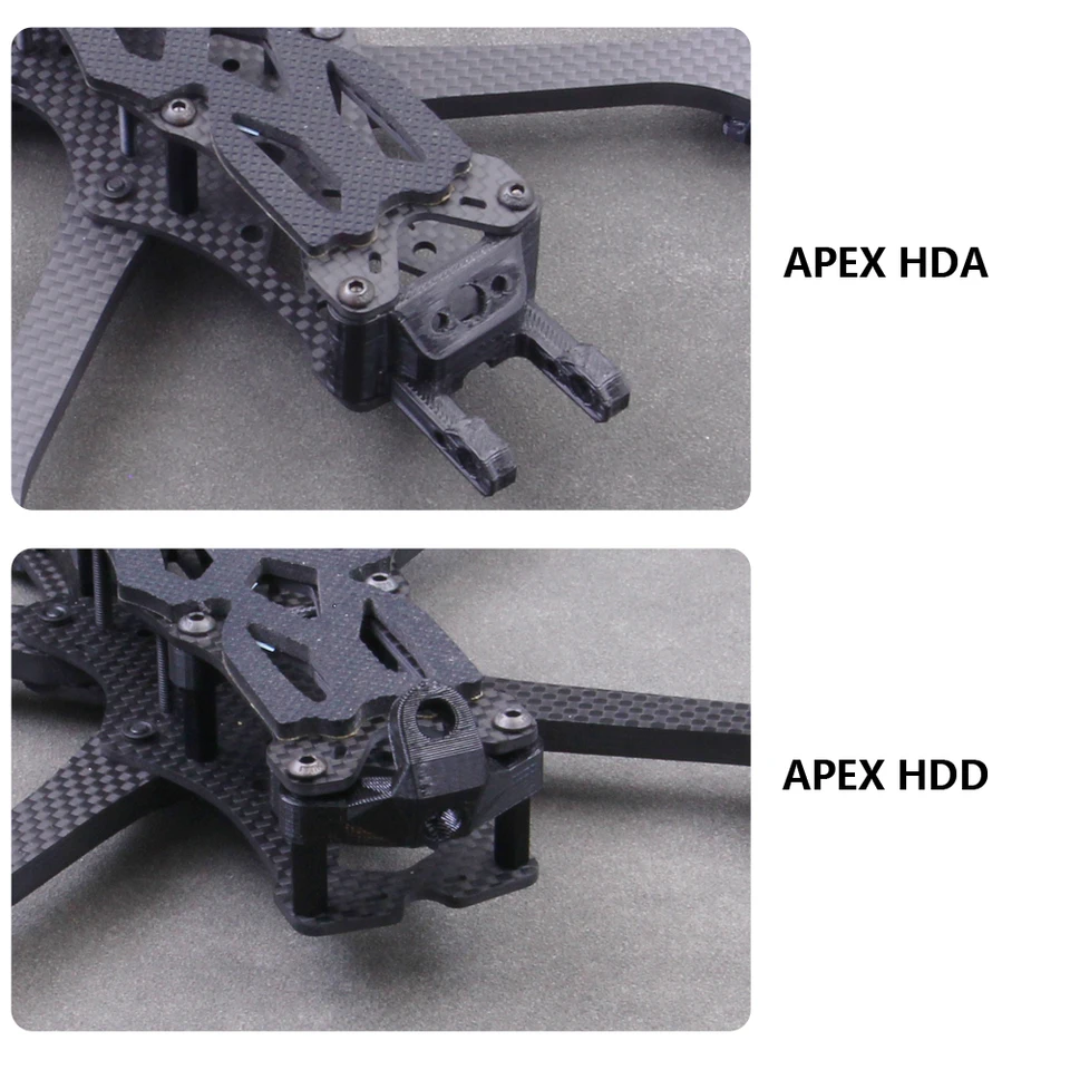 APEX HD カーボンファイバー FPV フレーム フリースタイル 5/6/7