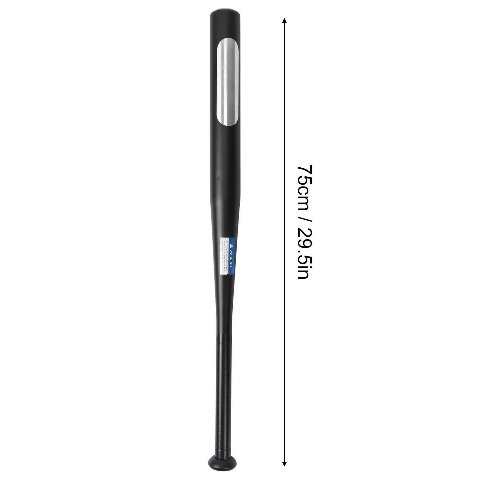 Baseball Bat Widely Used Black Self Defense Alloy Steel Bat Thickened Sturdy Portable Ergonomic for Practicing