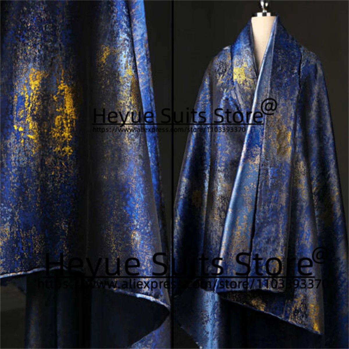High-end Jacquard pattern Wedding Suits For Men Slim Fit Groom Formal Tuxedos Double-breasted 2PCS Sets traje de hombre elegante