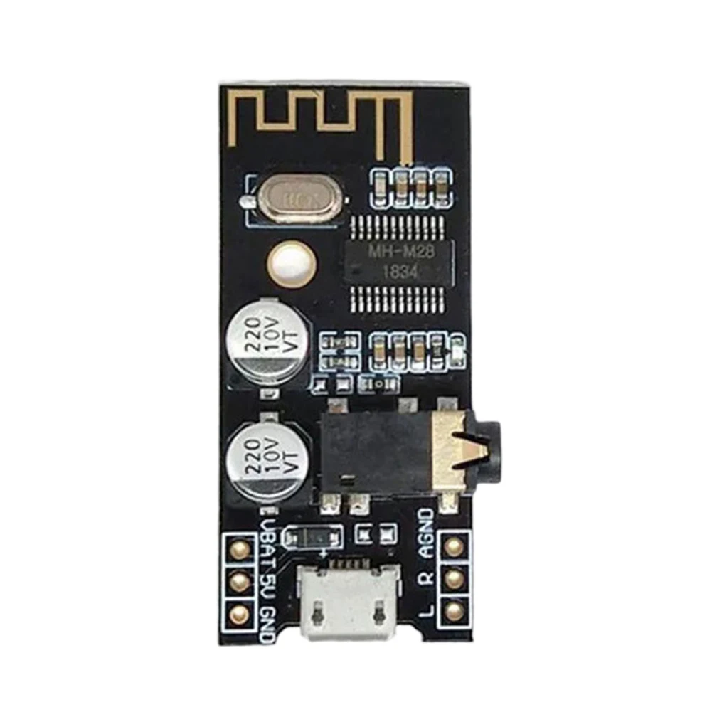 MH-M18/M28/M38 표시등이 있는 무손실 오디오 수신기 보드 모듈 Bluetooth 호환 오디오 모듈