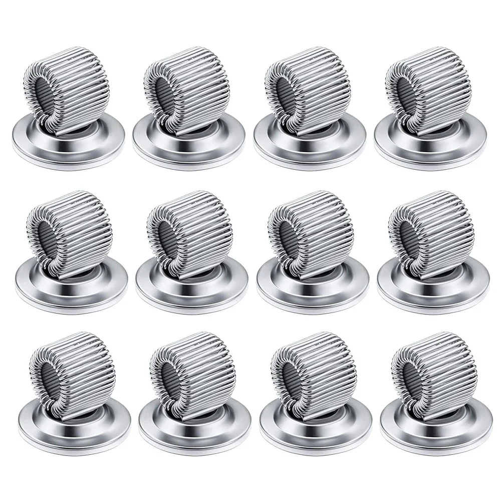 

Pens Clip Holder Steel Adhesive Organizer Stainless Spring Notebook Clipboard Holders Self Clamp Sticky Clips Manganese