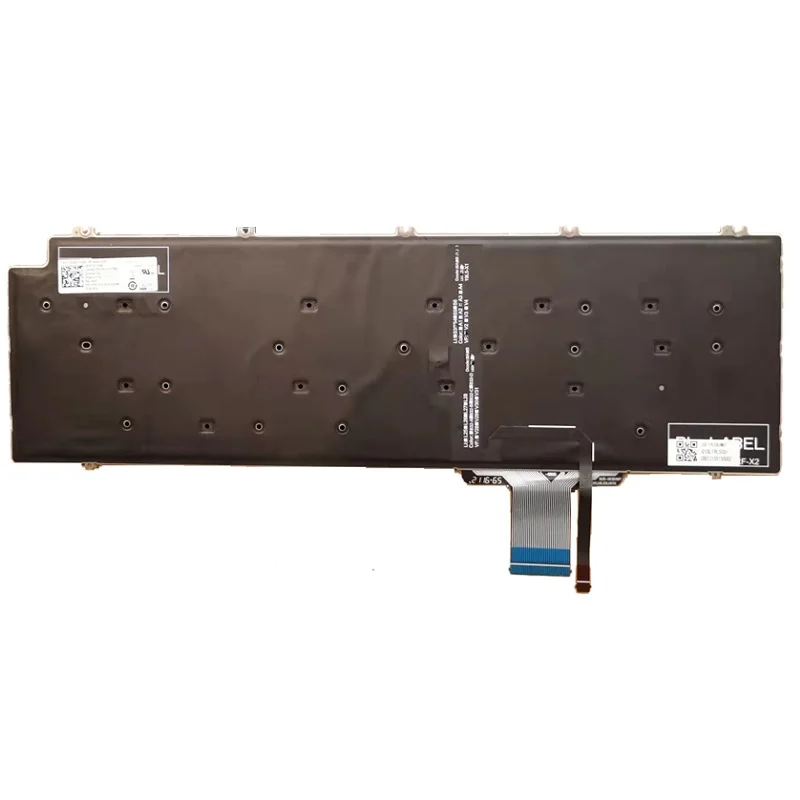 Original Eua para Dell Precision 7550 7750 Iluminação Backlit Teclado do Portátil 0713dm Pk132v72b00 08xy7g Nenhum Quadro - Imagem 2