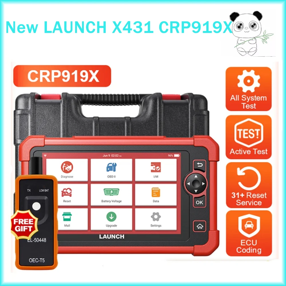 

100% Original Launch x431 crp919x crp919 x crp 919x obd2 Ecu Coding Auto Diagnostic Car Scanner Scaner Tool for Sale