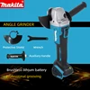 Makita DGA504 18V 6.0Ah 125mm brushless lithium battery with multiple electric grinders, angle grinders, rechargeable cutting ma