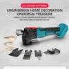Cordless Powerful Oscillating Multi Tools Electric Trimmer Saws Home DIY Rechargeable Woodworking Tools For Makita battery 21V 3