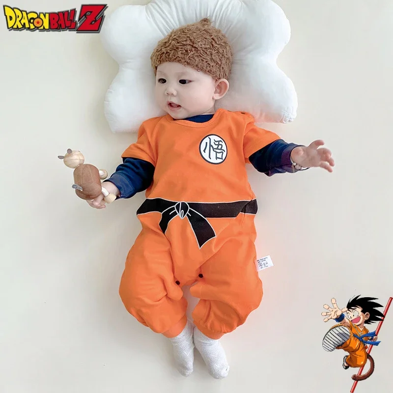 Gohan Costume Anime Baby Clothes, Infant Romper Cosplay Cartoon