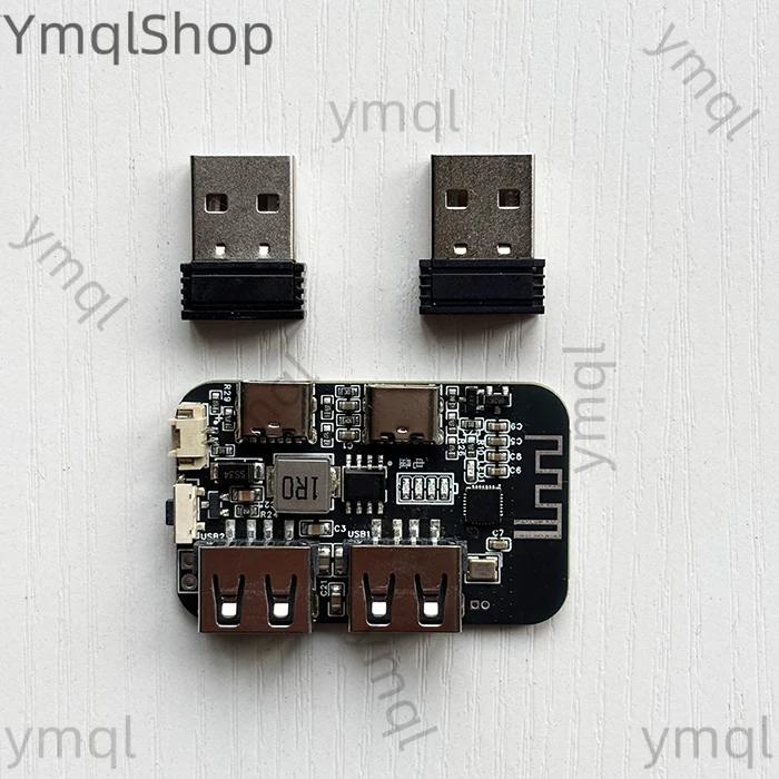 유선 키보드를 무선 2.4g 키보드로 변환하는 컨버터, 여러 기기 동시 제어, 여러 컴퓨터 및 휴대폰 동시 제어 가능