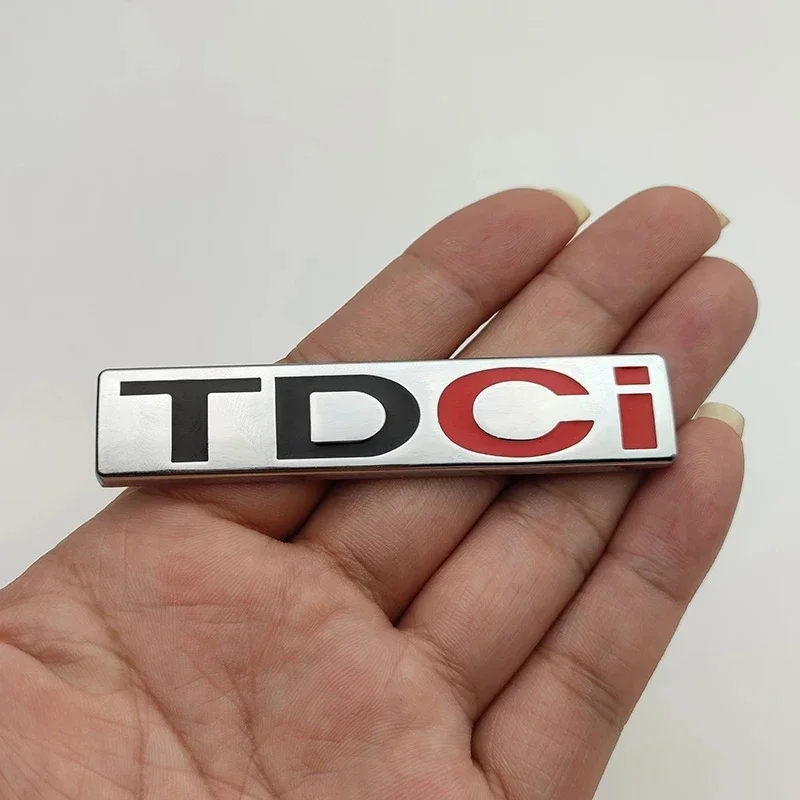 

3d Metal Logo TDCI Badge Car Front Grill Emblem Trunk Decal for Fcous Mondeo C Max Puma Fusion Fiesta TDCI Sticker Accessories