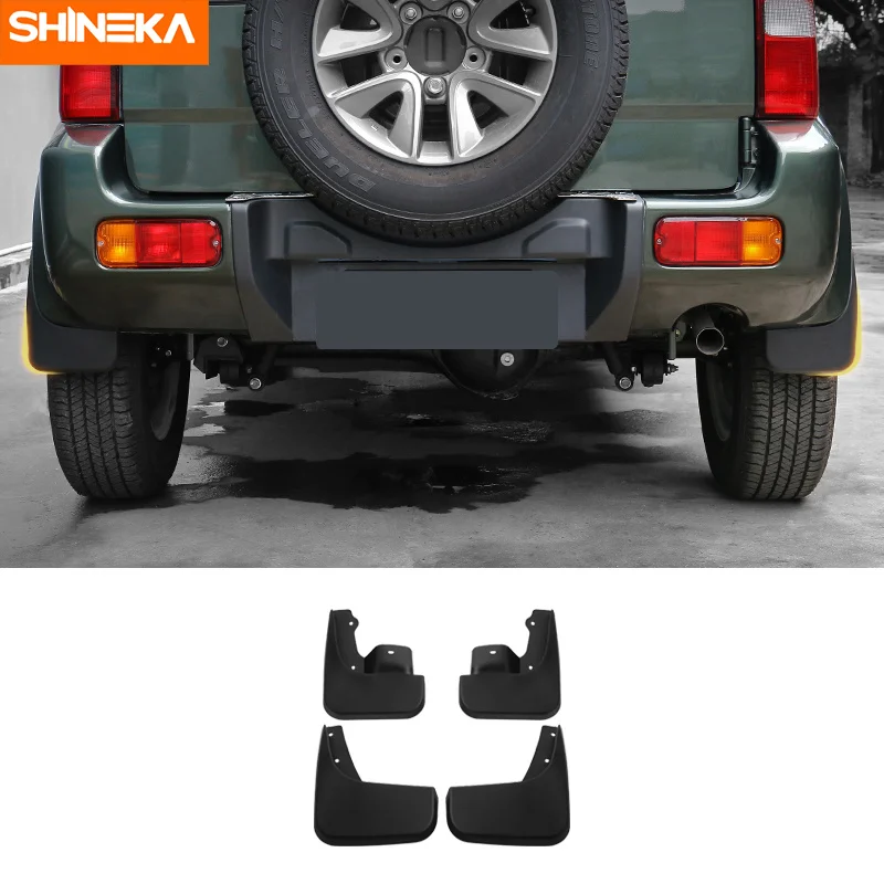 Shineka Mudguards For Suzuki Jimny 2007-2017 Mud Guards Abs Car