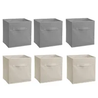 Storage box Home Supplies Clothing Underwear Storage Organizer Non Woven Fabric Storage Bin Kid Toy Cabinet drawer organization 1